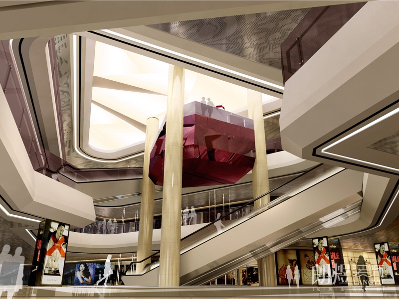 工裝案例-商場設計效果圖