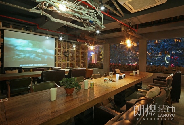 雙流咖啡店裝修-內(nèi)部裝修效果圖