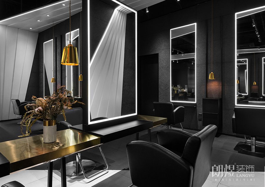 杜尚-復古發廊細節裝修圖片