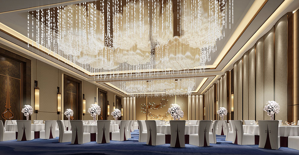 酒店宴會廳設計效果圖
