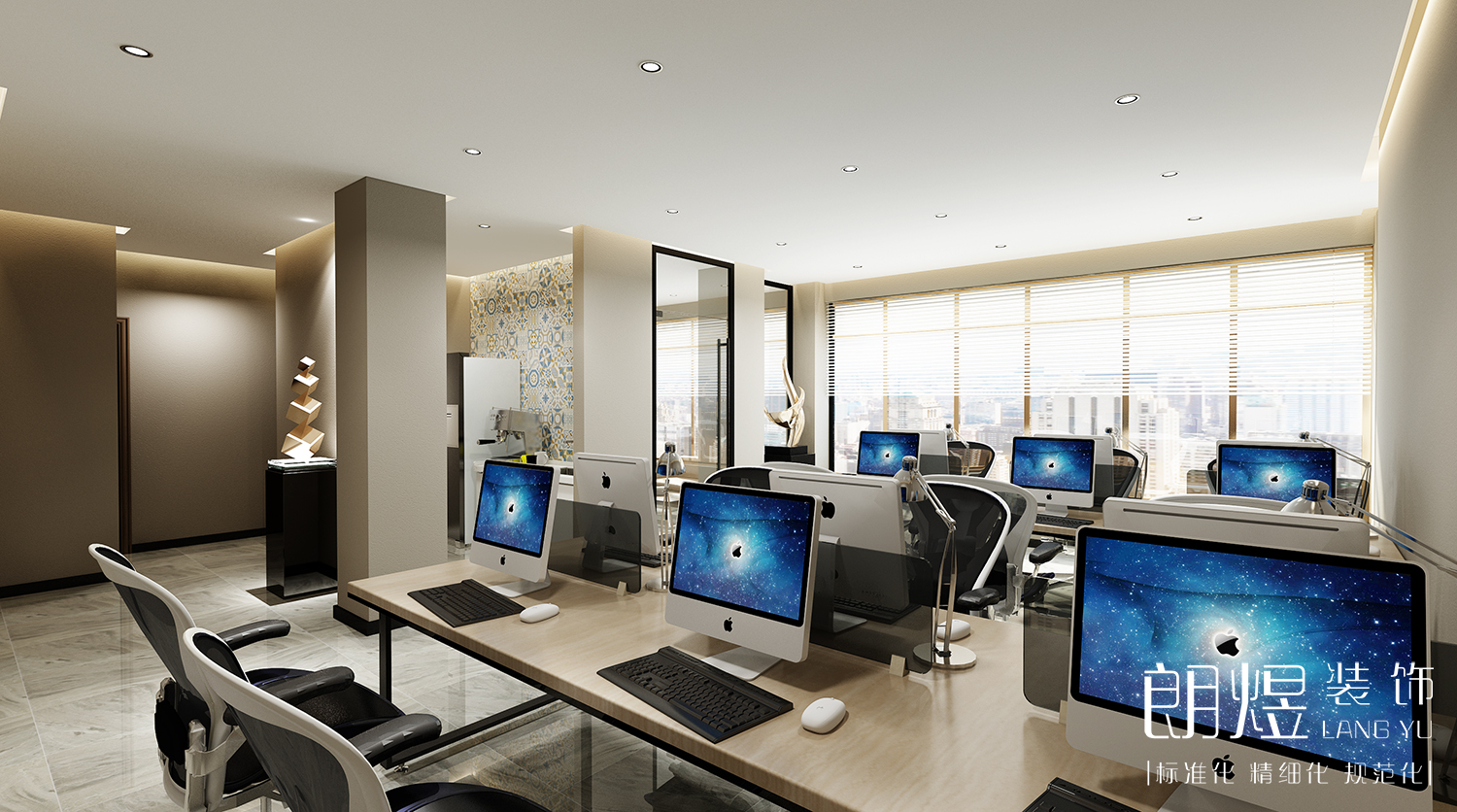 電商公司辦公室裝修設(shè)計(jì)效果圖