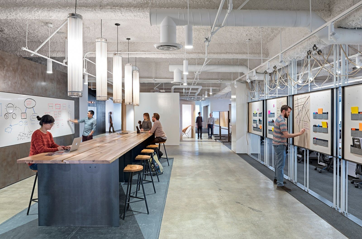 1000平寫(xiě)字間辦公室裝修設(shè)計(jì)圖 1000平寫(xiě)字間辦公室裝修設(shè)計(jì)圖