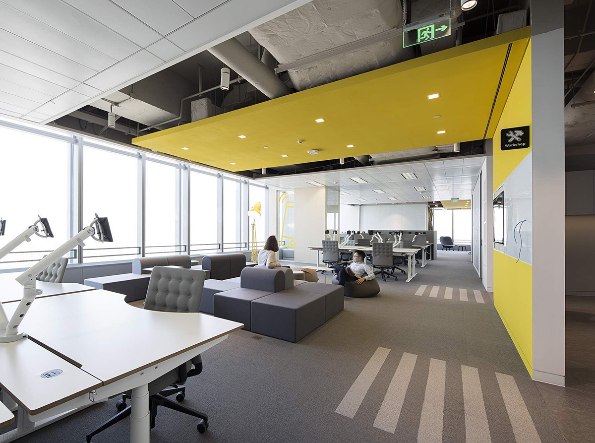 1000平寫(xiě)字間辦公室裝修設(shè)計(jì)圖 1000平寫(xiě)字間辦公室裝修設(shè)計(jì)圖