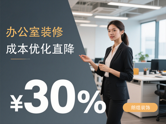 4大核心技法讓您的辦公室裝修成本直降30%！
