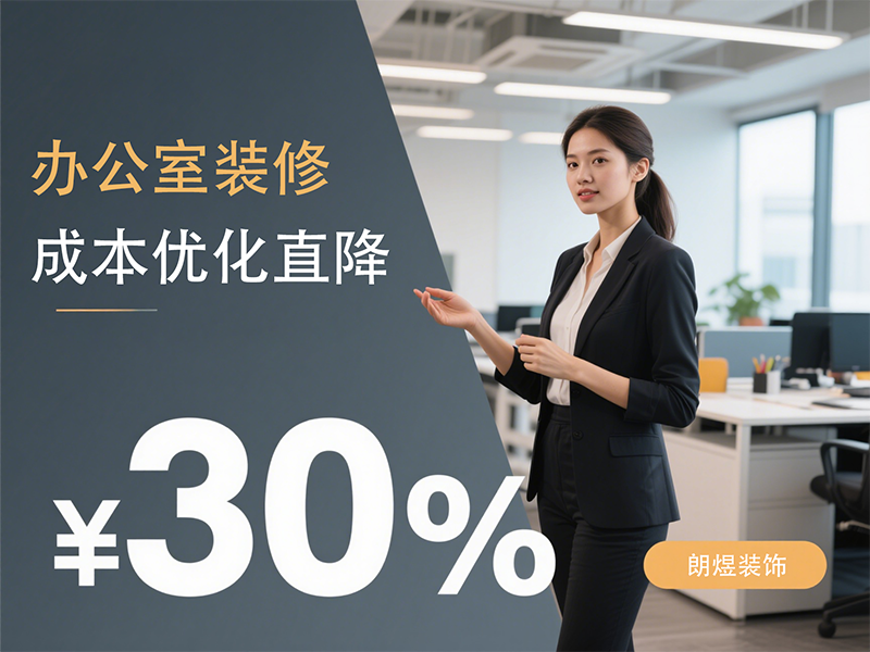 4大核心技法讓您的辦公室裝修成本直降30%！