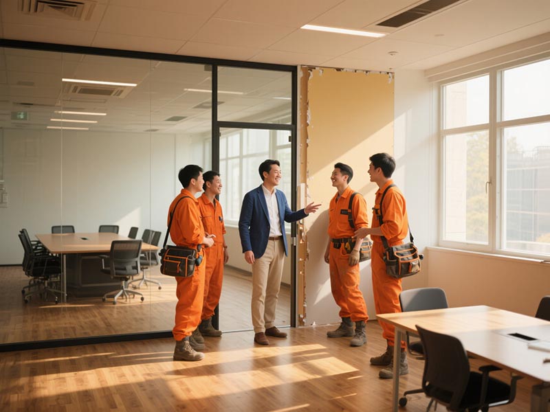 辦公室的拆除裝修恢復原狀