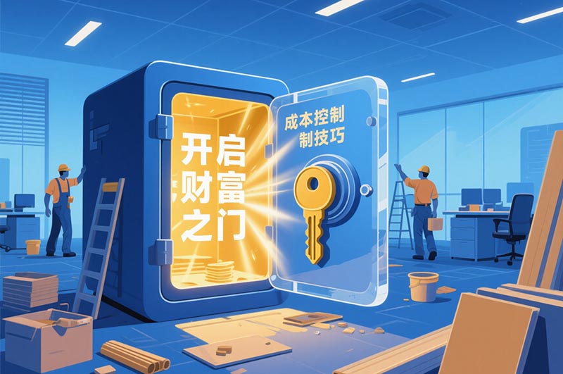 辦公室裝修改造成本控制技巧