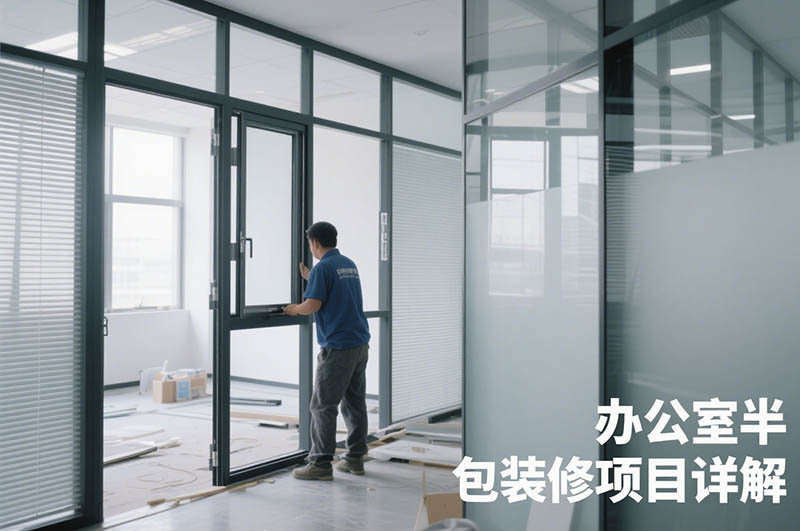 辦公室半包裝修項(xiàng)目詳解?