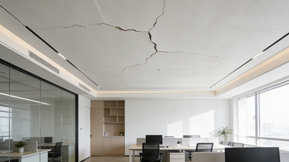 辦公室天花開裂